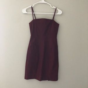 Altar’d State Red Form Fitting Dress